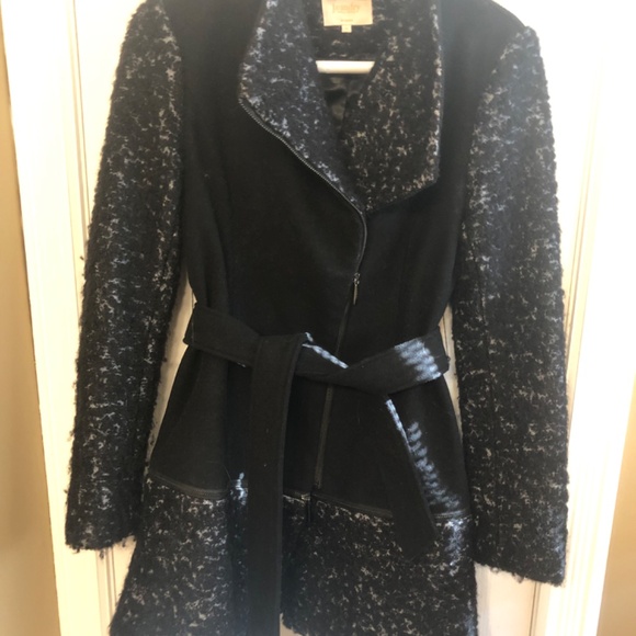 Multi Look Business Casual Wool Blend Medium Classic Coat - Picture 5 of 10